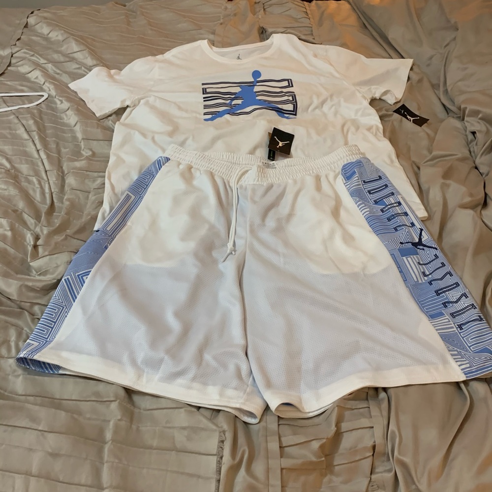 Jordan set 3X shirt & 3X shorts. $95 for the set.